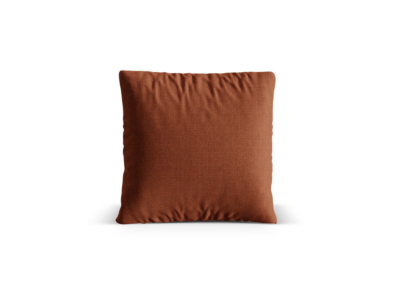 Perna decorativa, Nuria-215, Micadoni Home, 50x50 cm, tesatura structurata chenille, caramiziu - imagine 3